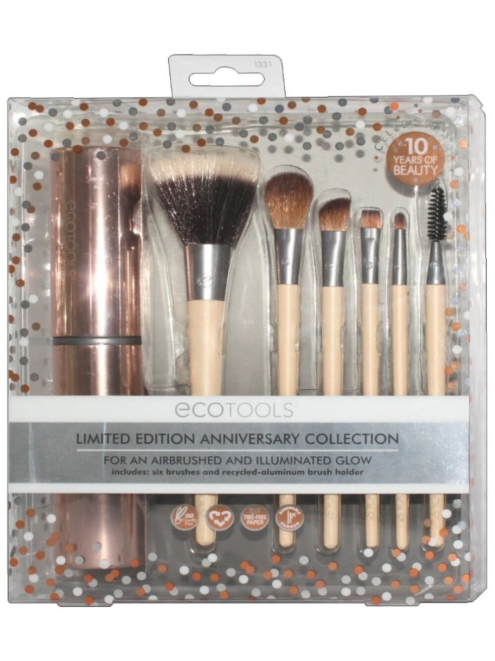 Ecotools 10th Anniversary Limited Edition 7-pc Makeup Brush Set